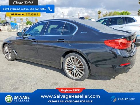 Used 2019 BMW 530e w/ Convenience Package RWD image 3
