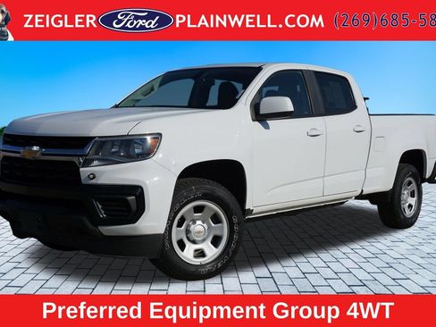 Used 2021 Chevrolet Colorado W/T w/ WT Convenience Package AWD/4WD image 1