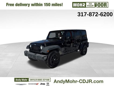 Used 2016 Jeep Wrangler Unlimited Sport w/ Quick Order Package 24S image 3
