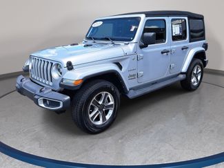 Used 2022 Jeep Wrangler Unlimited Sahara w/ LED Lighting Group AWD/4WD video 1