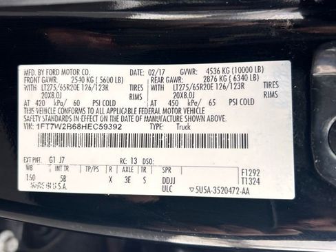 Used 2017 Ford F250 Lariat w/ Lariat Value Package image 14