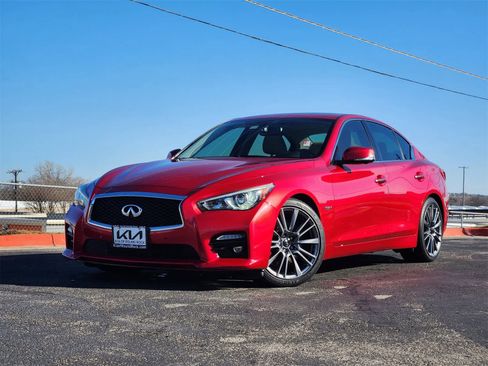 Used 2017 INFINITI Q50 Red Sport 400 image 1