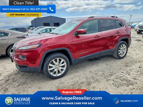 Used 2014 Jeep Cherokee Limited w/ Technology Group image 1