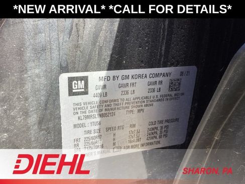 Used 2022 Chevrolet TrailBlazer LT AWD/4WD image 18