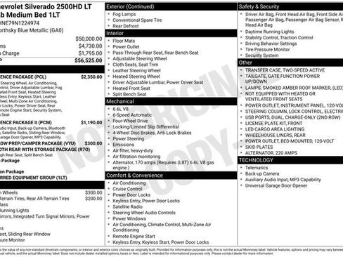 Used 2022 Chevrolet Silverado 2500 LT w/ Convenience Package AWD/4WD image 35