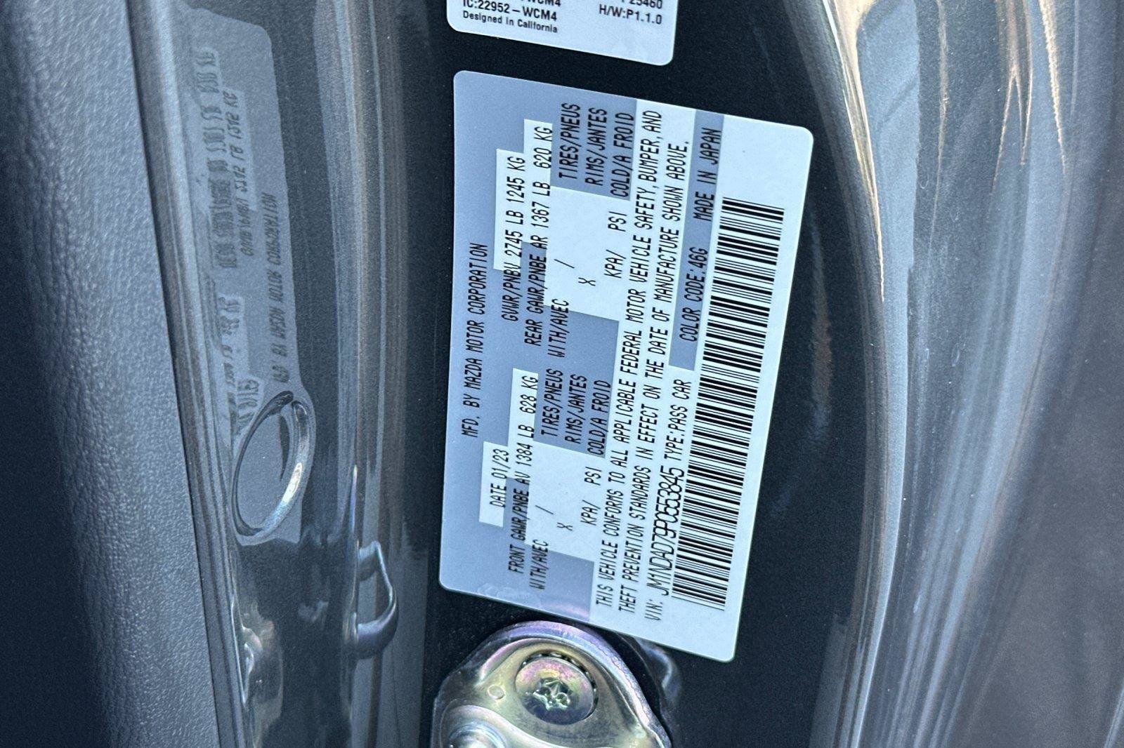 Certified 2023 MAZDA MX-5 Miata Grand Touring RWD image 27