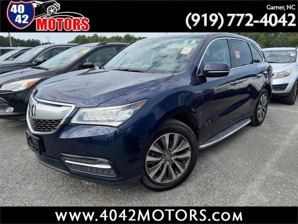 Used 2015 Acura MDX w/ Tech & Entertainment Pkg AWD/4WD image 1
