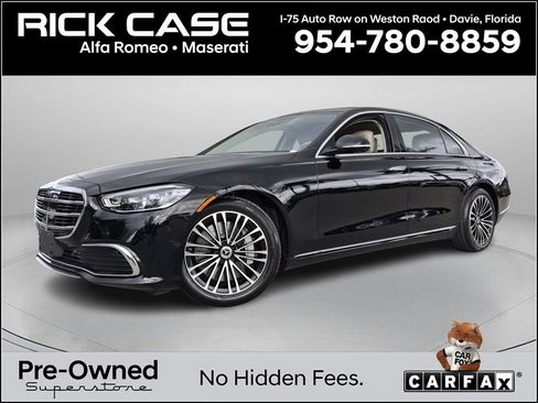 Used 2023 Mercedes-Benz S 500 4MATIC image 1