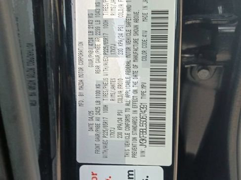 Used 2025 MAZDA CX-5 AWD 2.5 S w/ Select Package image 3