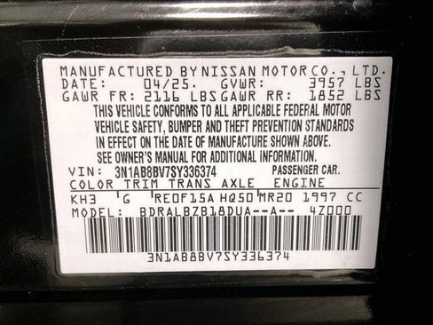 Used 2025 Nissan Sentra S image 43