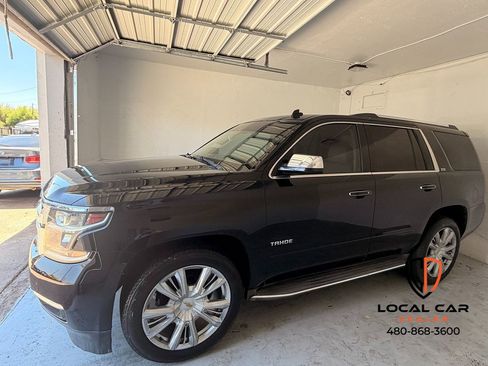 Used 2015 Chevrolet Tahoe LTZ RWD image 1