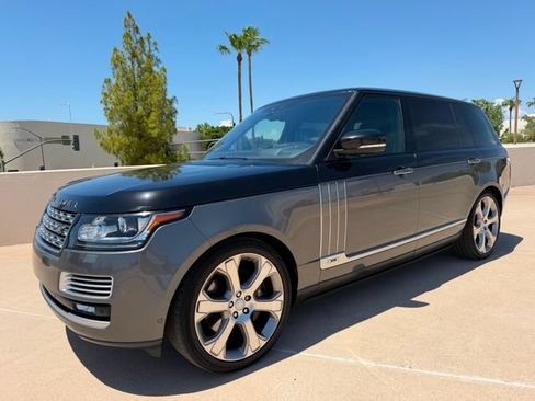 Used 2017 Land Rover Range Rover LWB SV Autobiography AWD/4WD image 3