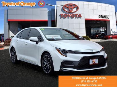 Certified 2020 Toyota Corolla SE w/ Carpet Mat Package (TMS)