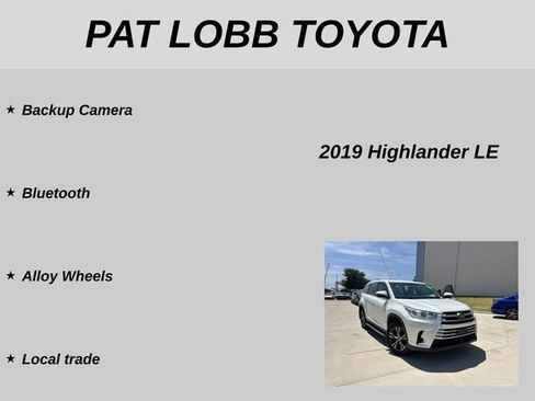 Used 2019 Toyota Highlander LE FWD image 16