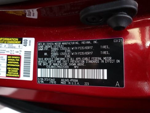 Used 2021 Toyota Sienna XLE image 20