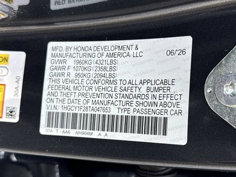 New 2026 Honda Accord LX image 37