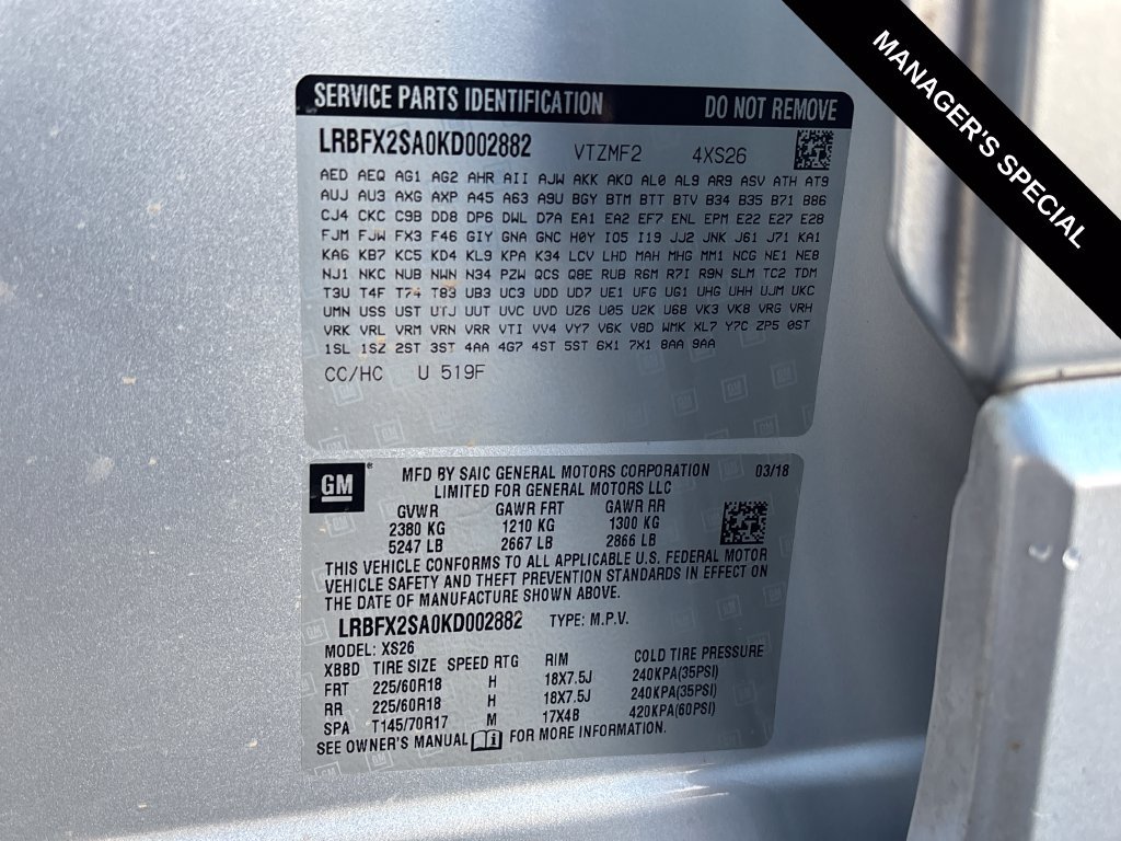 Used 2019 Buick Envision Essence AWD/4WD image 28