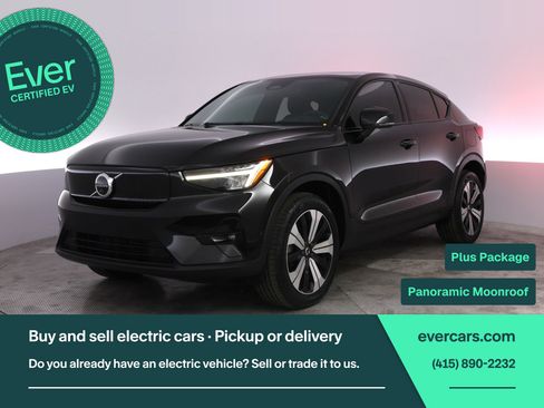 Used 2023 Volvo C40 P8 Recharge Plus AWD/4WD image 1