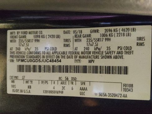 Used 2018 Ford Escape SE image 33