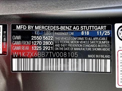 New 2026 Mercedes-Benz AMG GT 53 image 14