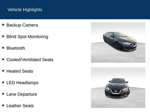 Used 2020 Nissan Maxima SR w/ Sport Mat Group image 2