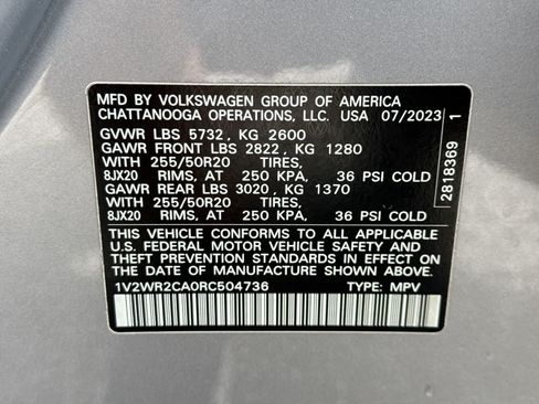Used 2024 Volkswagen Atlas SE FWD image 43