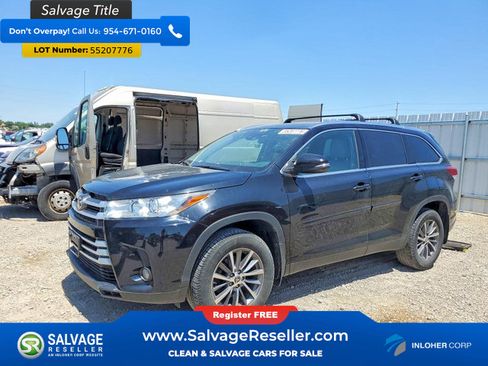 Used 2019 Toyota Highlander XLE AWD/4WD image 1