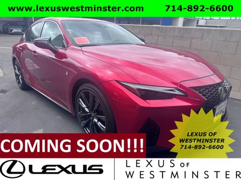 Used 2023 Lexus IS 350 F Sport w/ Navigation Package RWD image 1