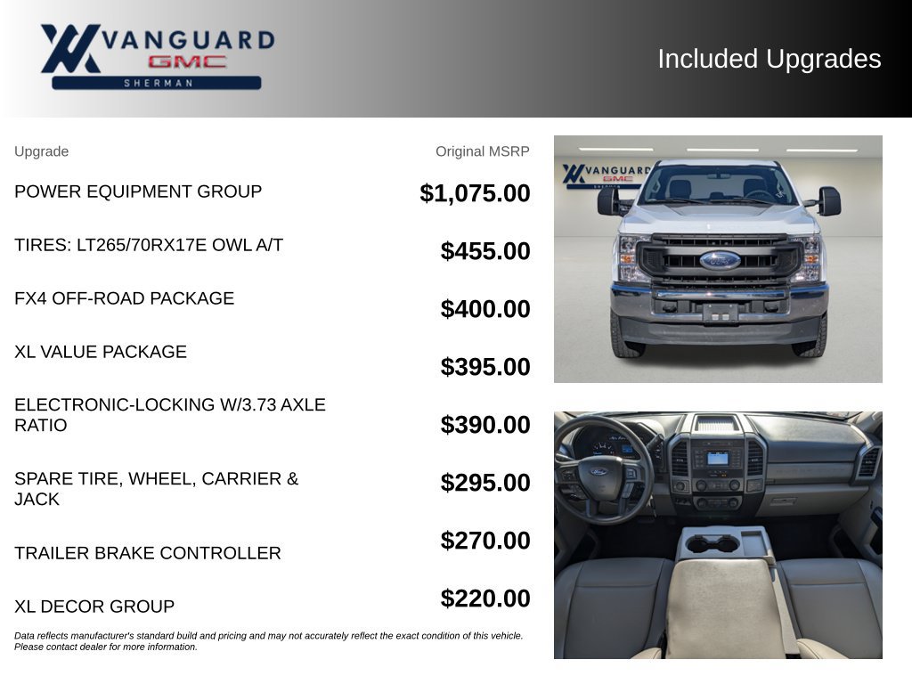 Used 2021 Ford F250 XL w/ Power Equipment Group AWD/4WD image 9