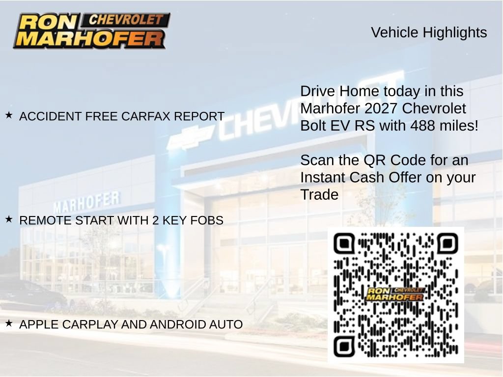 Used 2027 Chevrolet Bolt RS FWD image 14
