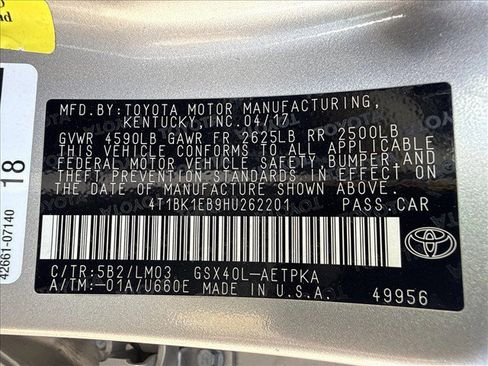 Used 2017 Toyota Avalon Limited FWD image 22