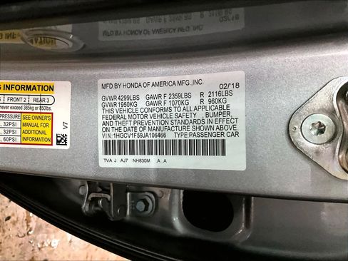 Used 2018 Honda Accord EX-L image 32