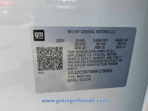 Used 2024 Chevrolet Malibu LS w/ Driver Confidence Package FWD image 14