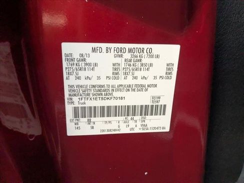 Used 2013 Ford F150 FX4 w/ Luxury Equipment Group image 15