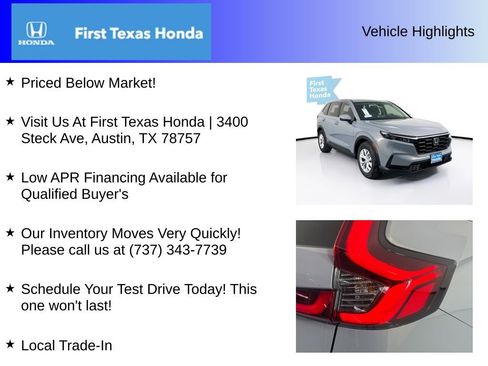 New 2026 Honda CR-V LX image 5