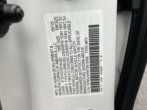 Used 2026 Honda Odyssey EX-L image 36
