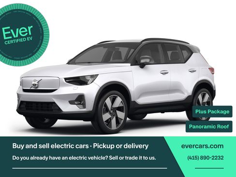 Used 2023 Volvo XC40 Recharge Plus AWD/4WD image 1