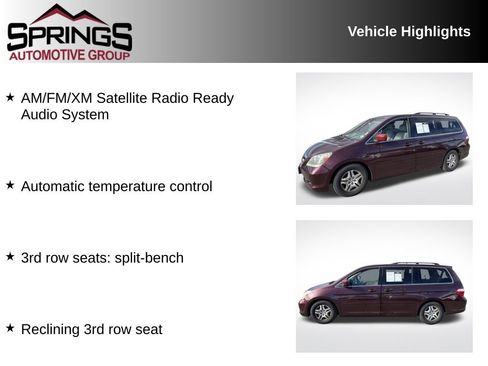 Used 2007 Honda Odyssey EX image 2