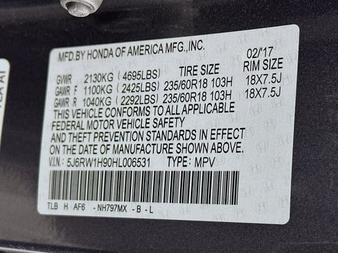 Used 2017 Honda CR-V Touring image 12