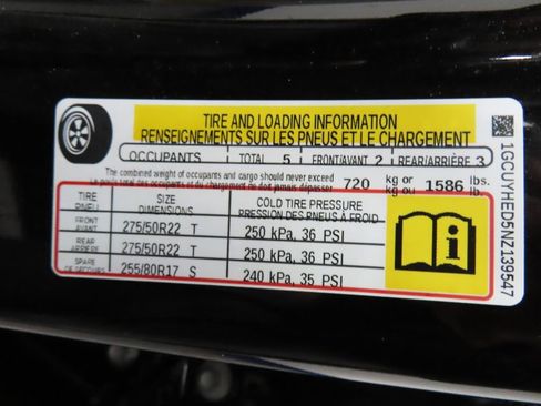 Used 2022 Chevrolet Silverado 1500 High Country w/ Technology Package image 62