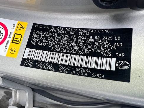 Used 2019 Lexus ES 350 w/ Premium Package image 39