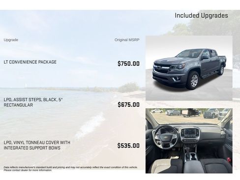 Used 2019 Chevrolet Colorado LT w/ LT Convenience Package AWD/4WD image 5