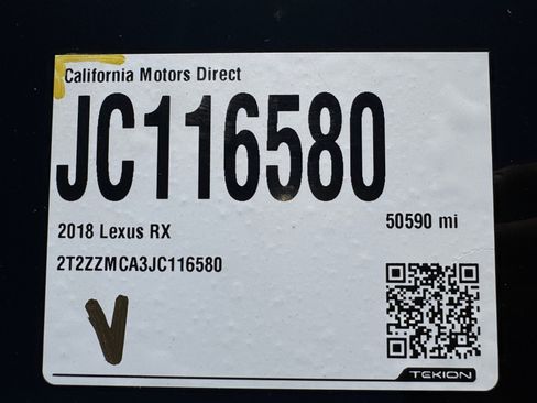 Used 2018 Lexus RX 350 FWD w/ Premium Package image 19