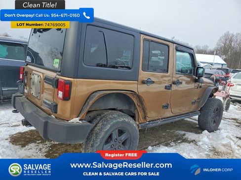 Used 2015 Jeep Wrangler Unlimited Sport w/ Quick Order Package 24S image 4