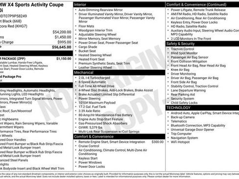 Certified 2023 BMW X4 xDrive30i w/ Premium Package image 39