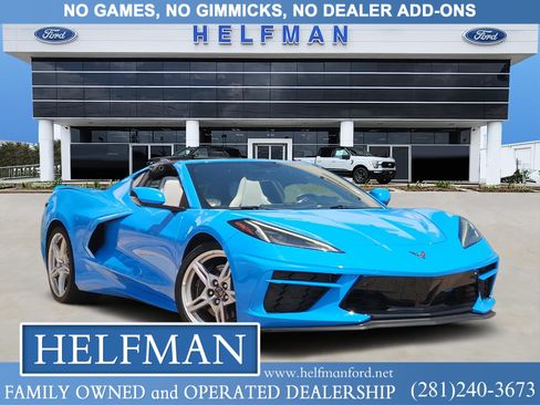 Used 2023 Chevrolet Corvette Stingray Preferred Cpe w/ Z51 Performance Package RWD image 1