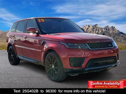 Used 2019 Land Rover Range Rover Sport HSE