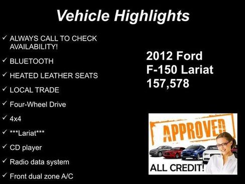 Used 2012 Ford F150 Lariat w/ Lariat Plus Pkg image 10