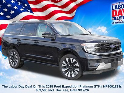 Used 2025 Ford Expedition Platinum w/ Driver's Package