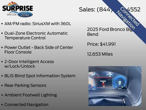 Used 2025 Ford Bronco Big Bend AWD/4WD image 21